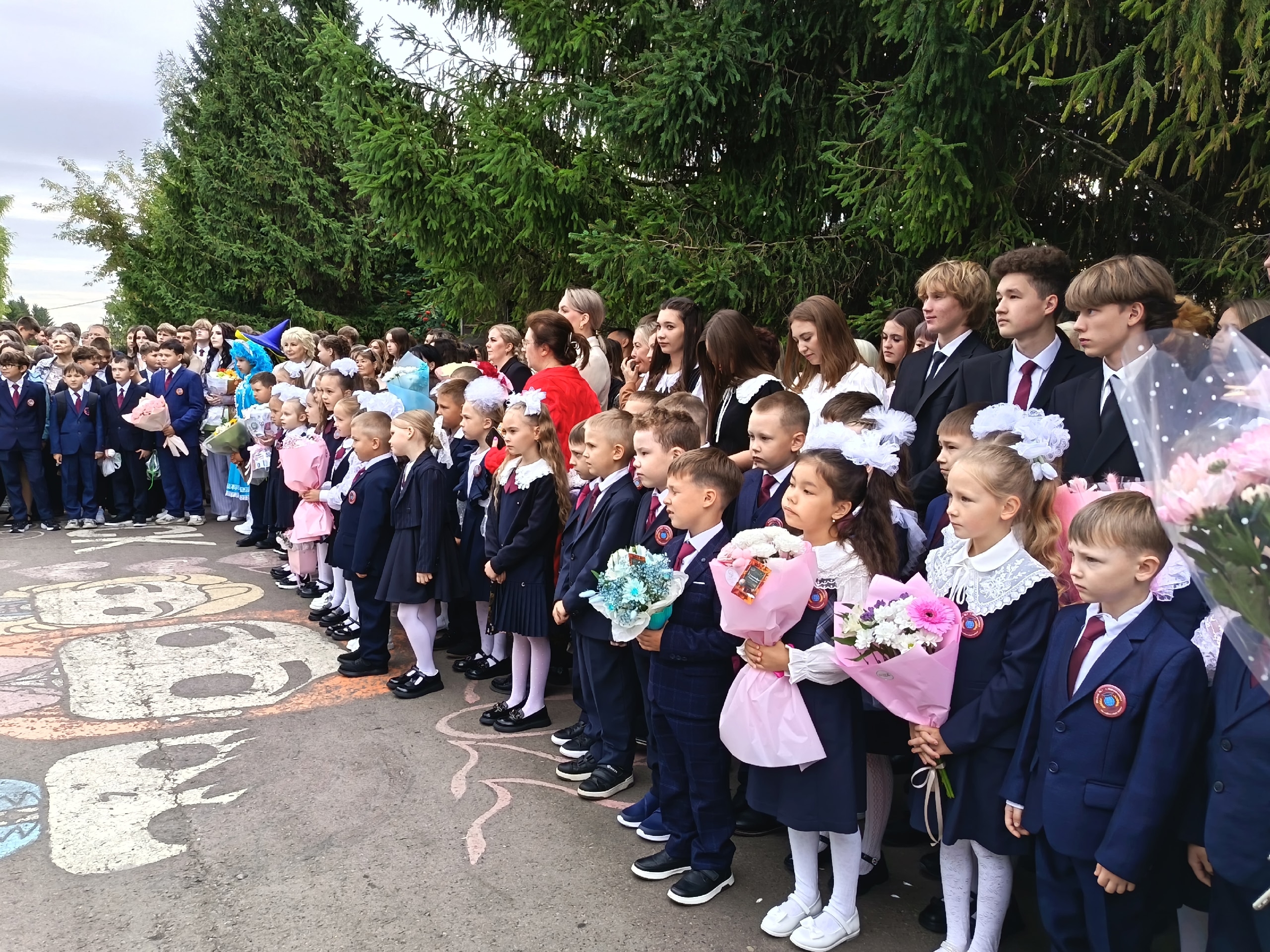 Первоклассники первой школы