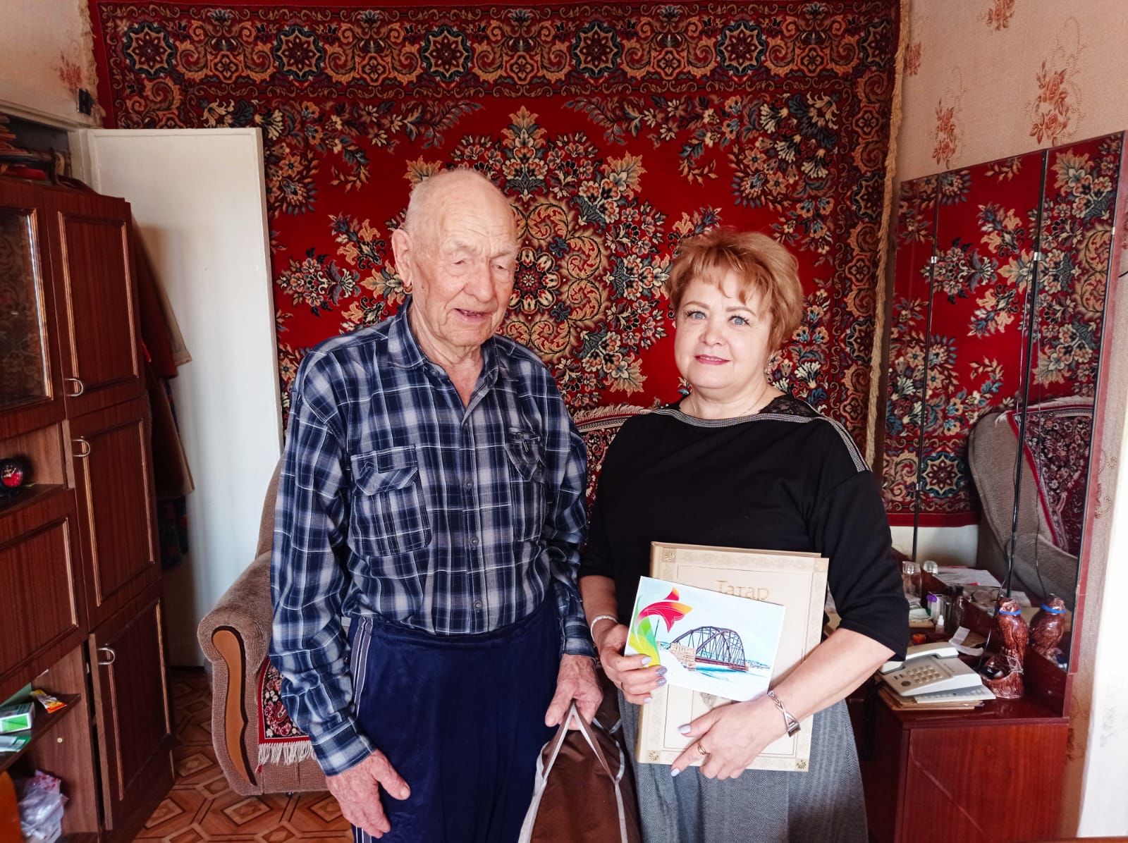 97 лет исполнилось ветерану Великой Отечественной войны Ильясу Султанову