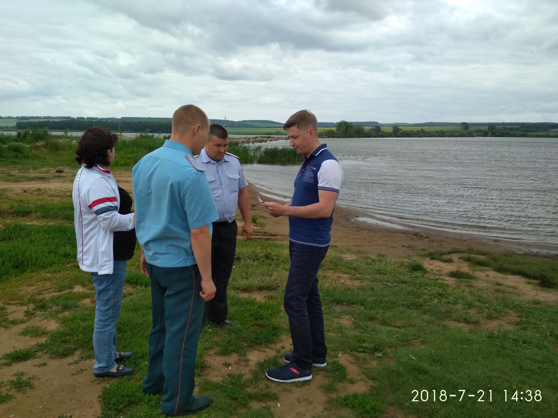 В Мензелинском районе ежедневно патрулируют места массового отдыха людей на водных объектах