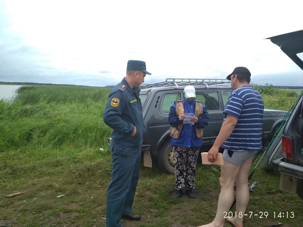 В Мензелинском районе продолжается патрулирование водоемов