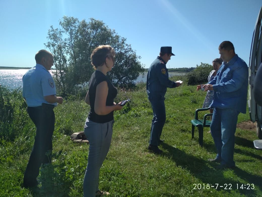 В Мензелинском районе продолжается патрулирование водоемов