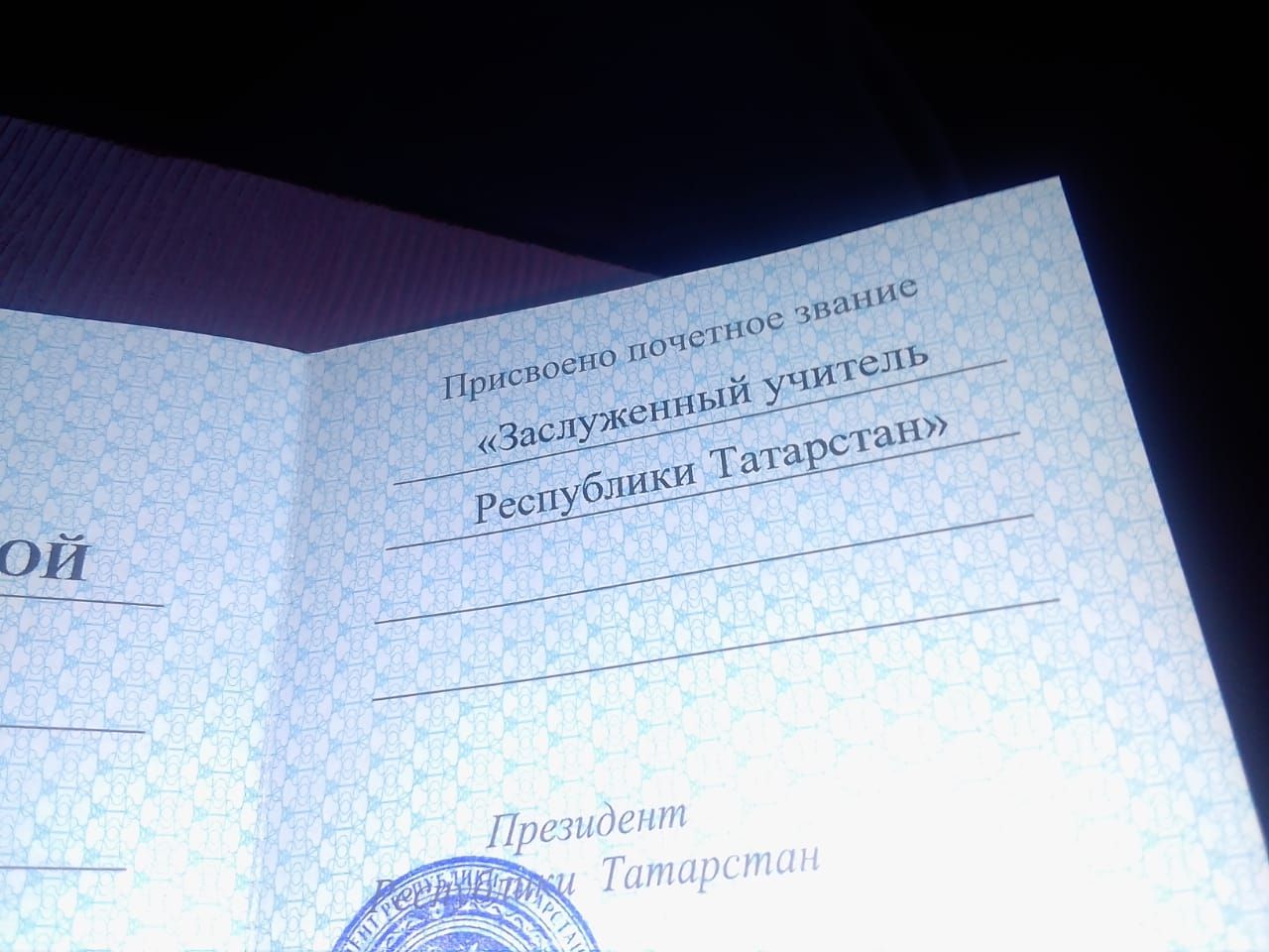 Светлана Махмутова получила звание «Заслуженный учитель РТ»