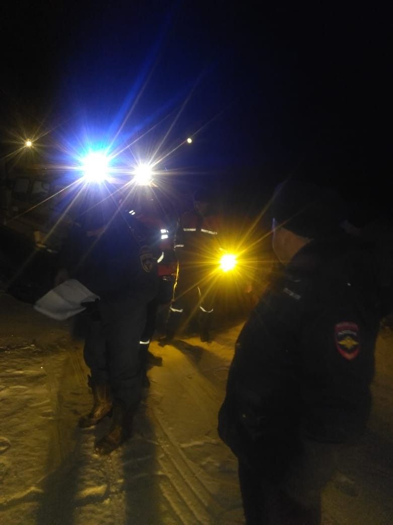 В Мензелинском районе спасенных рыбаков за выход на тонкий лед передали полиции
