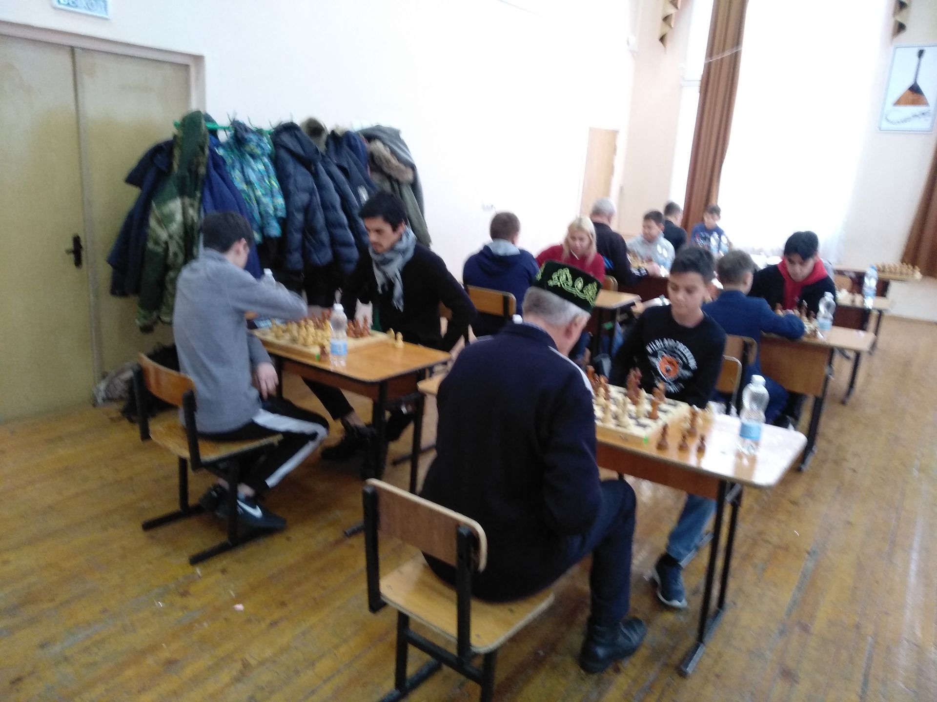 В Мензелинске проходит Новогодний турнир по шахматам