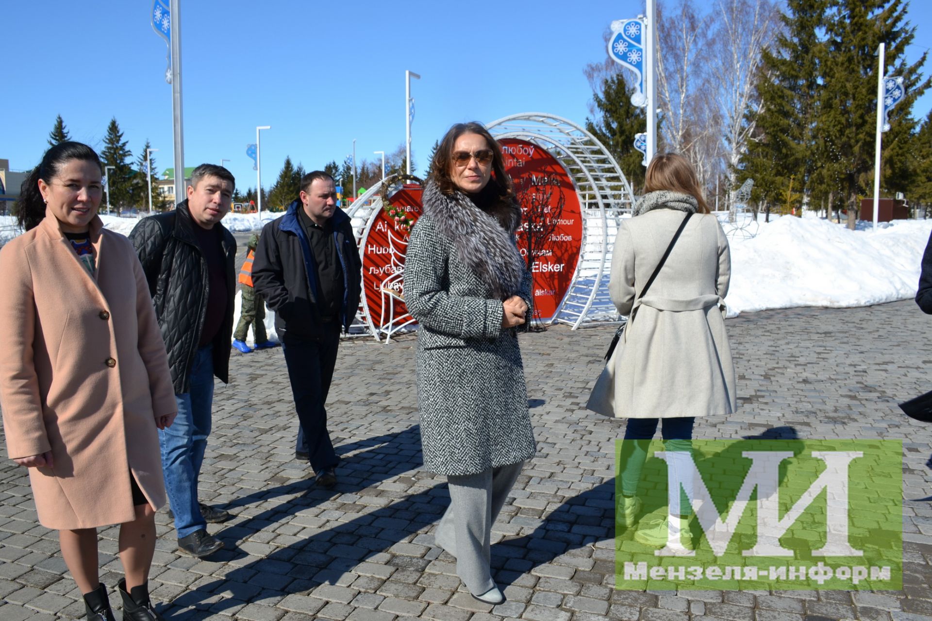 Проект «Формирование комфортной городской среды» преображает Мензелинск