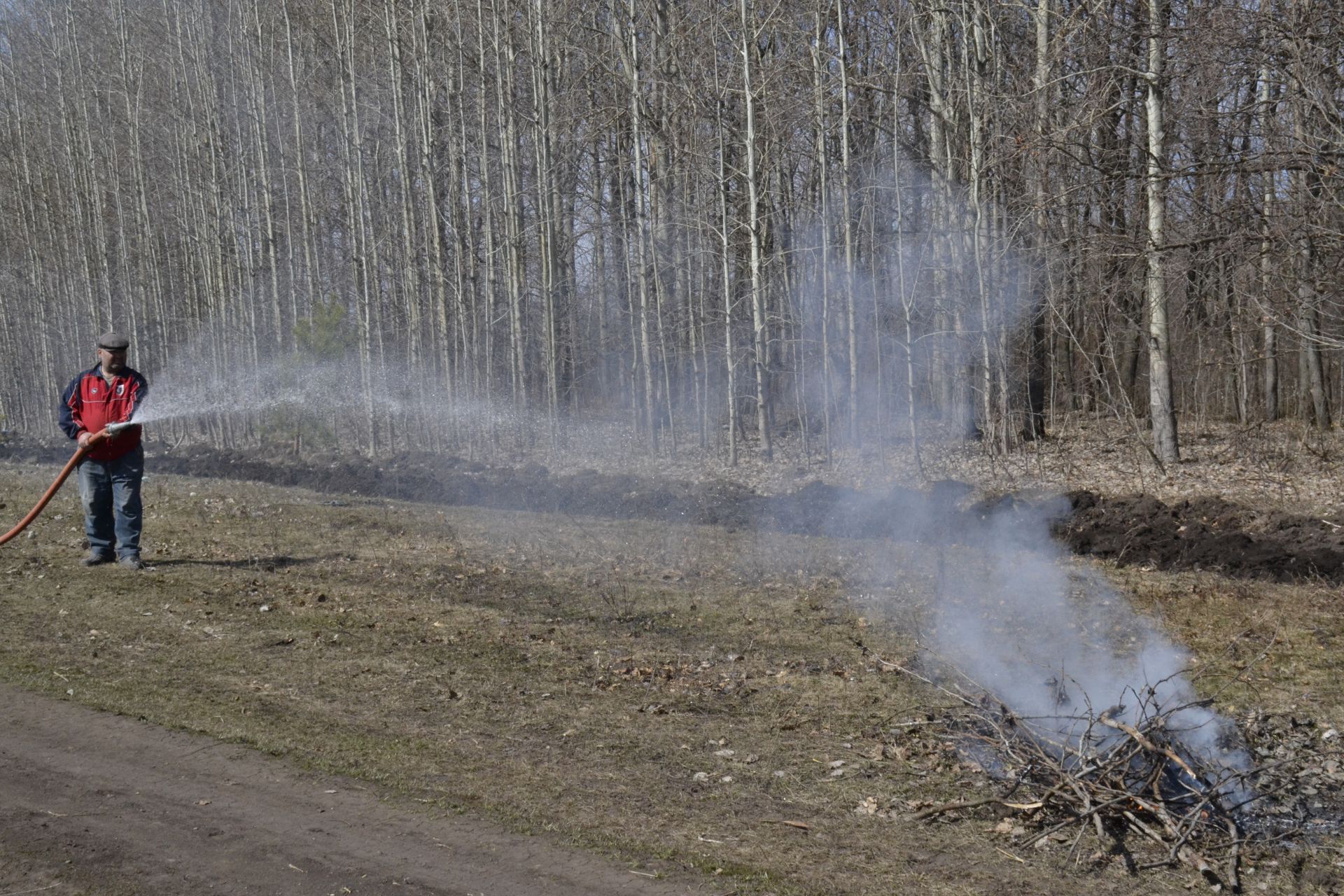 Третий этап Всероссийских командно-штабных учений по ликвидации последствий чрезвычайной ситуации, вызванной лесным пожаром  в Мензелинском муниципальном районе