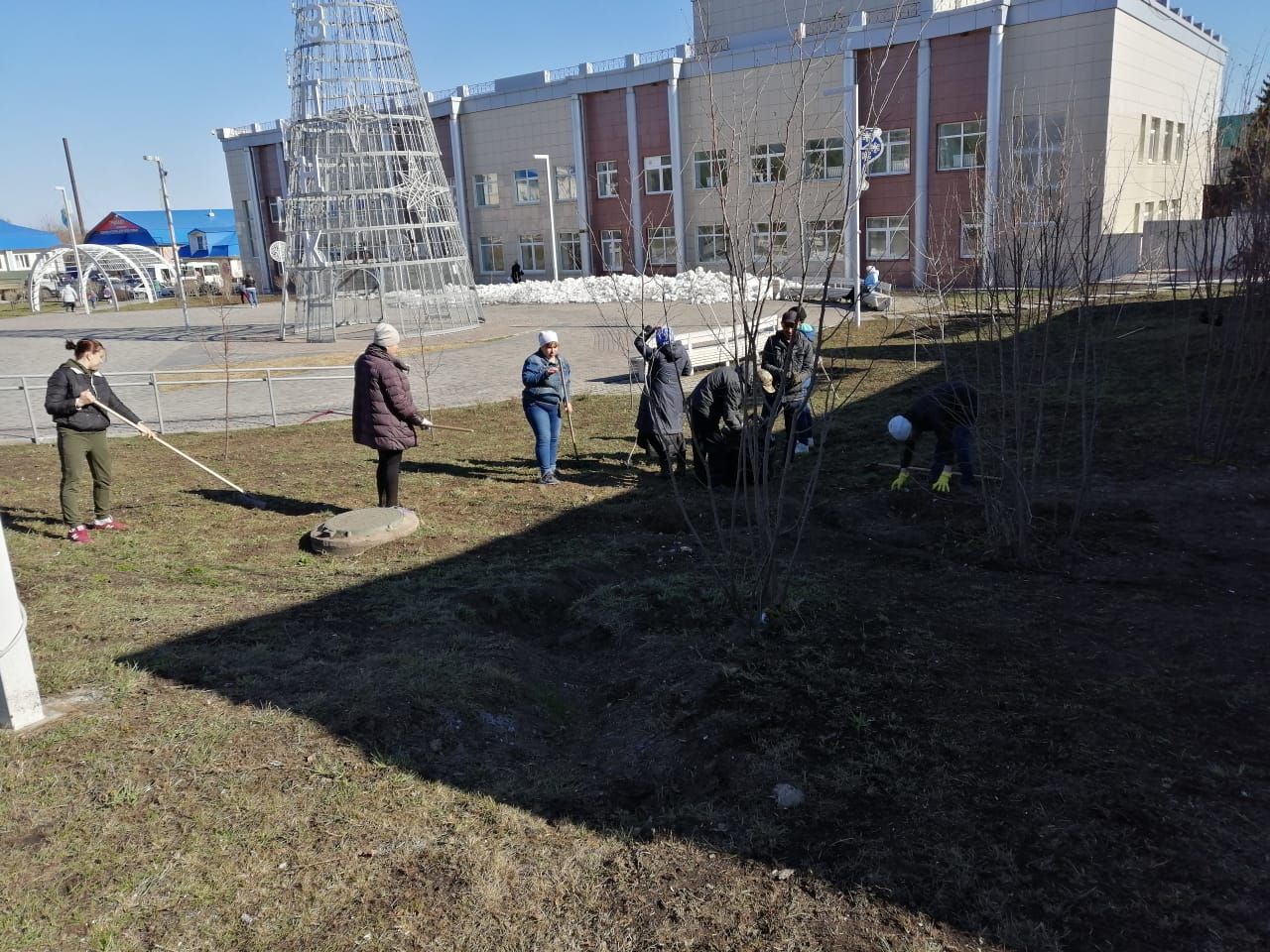 Результаты субботника в Мензелинске