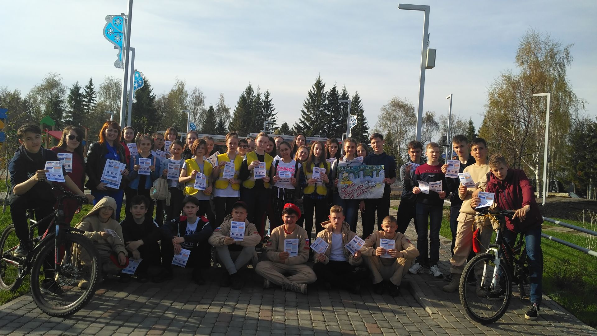 Мензелинск принял активное участие во Всемирной неделе безопасности дорожного движения