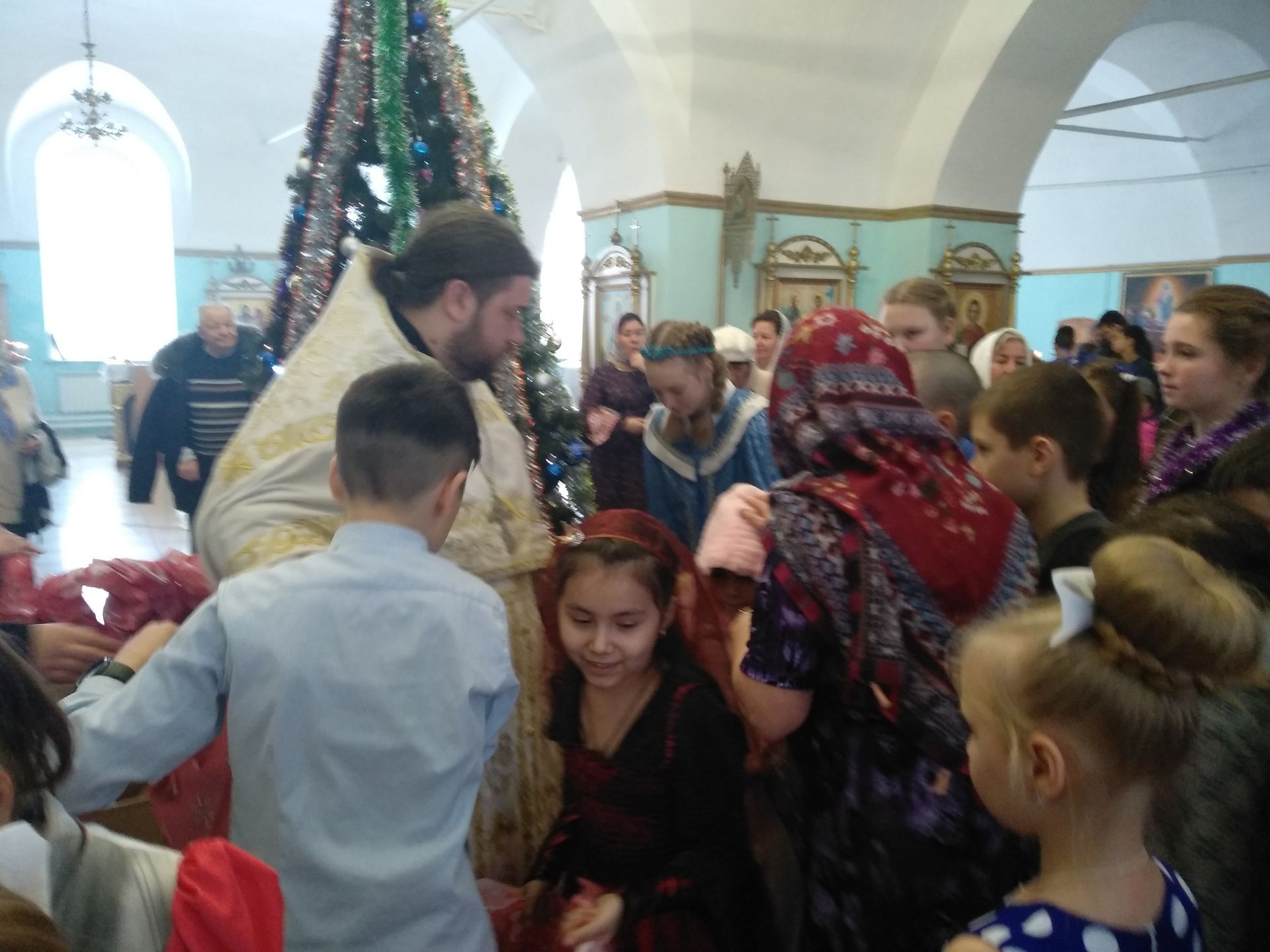 Праздник Рождества Христово в Никольском кафедральном соборе