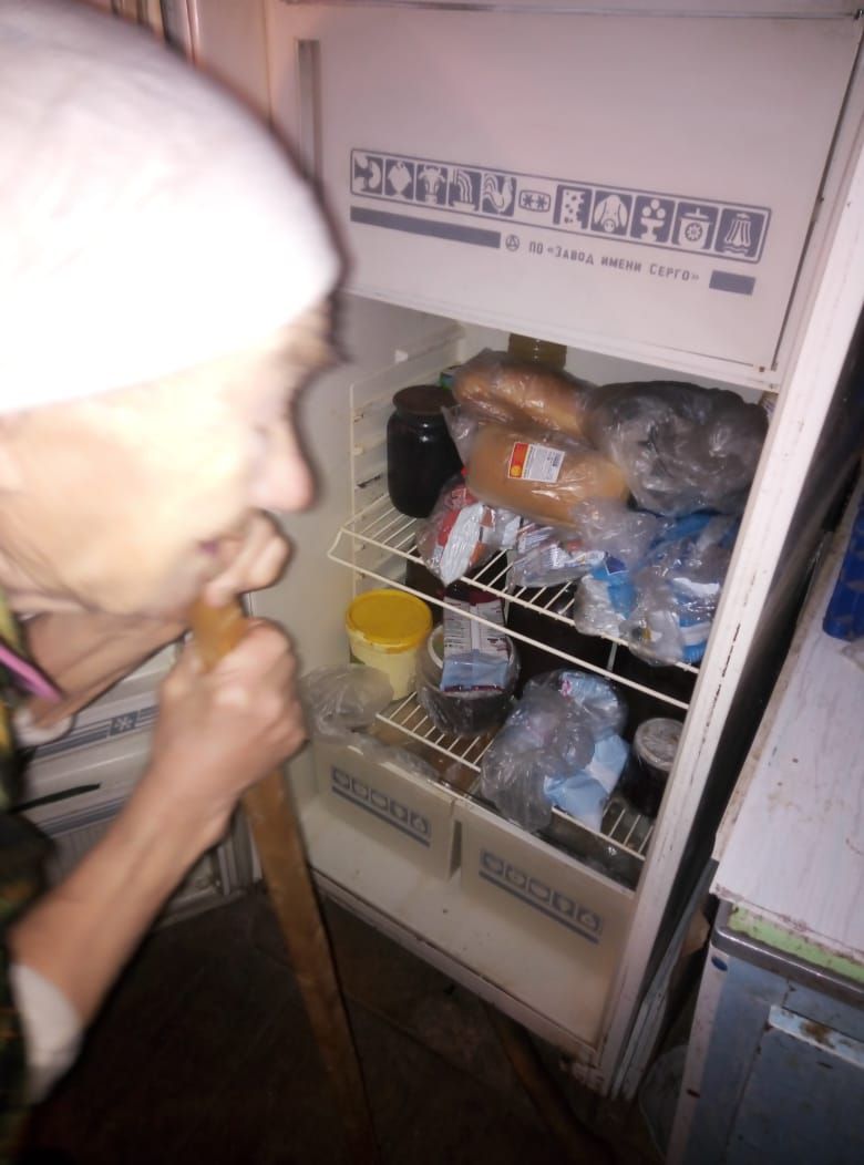 В Мензелинске пожилым доставили продукты, после обращения на Горячую линию