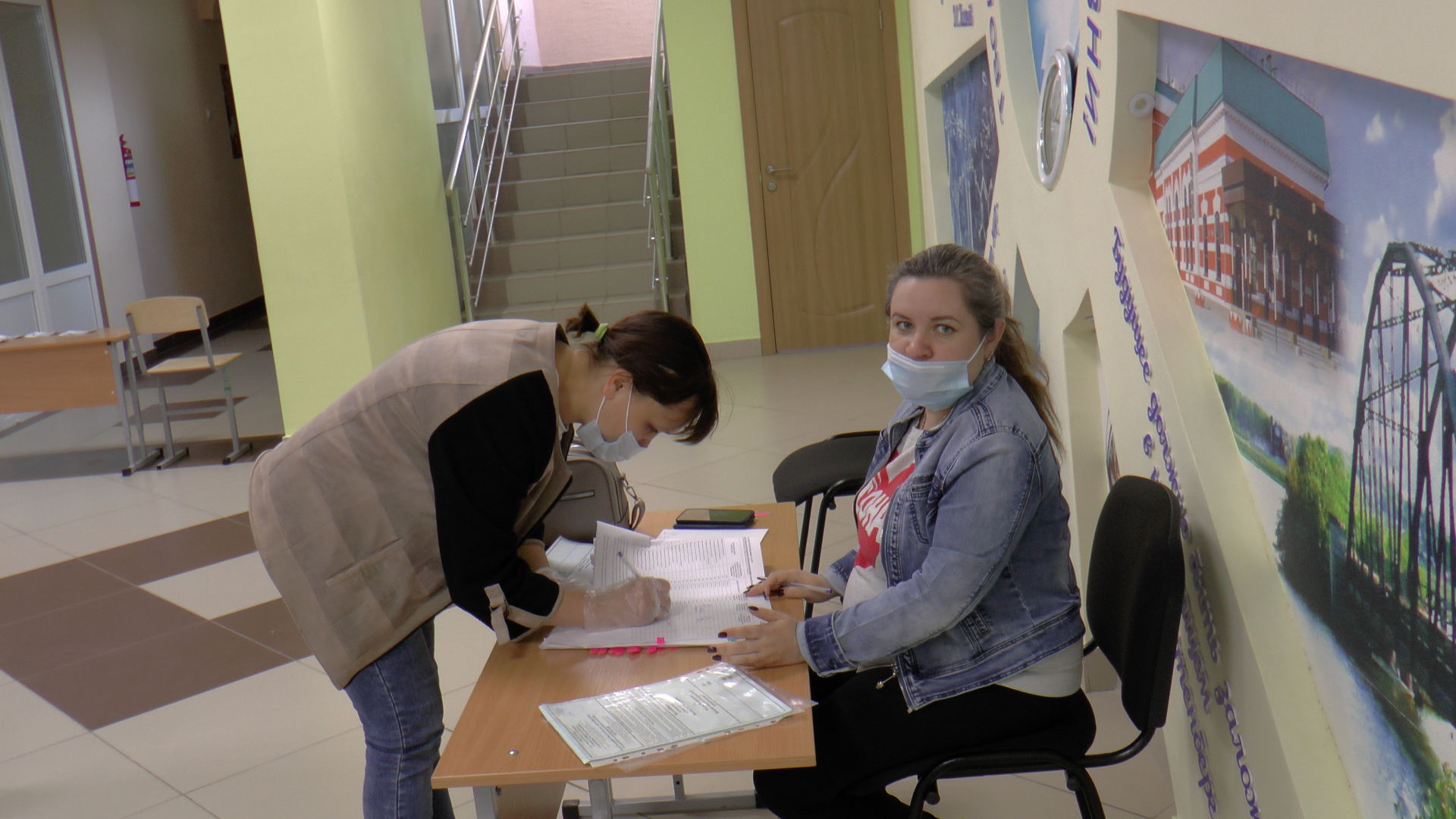 В мензелинской школе созданы все условия для избирателей