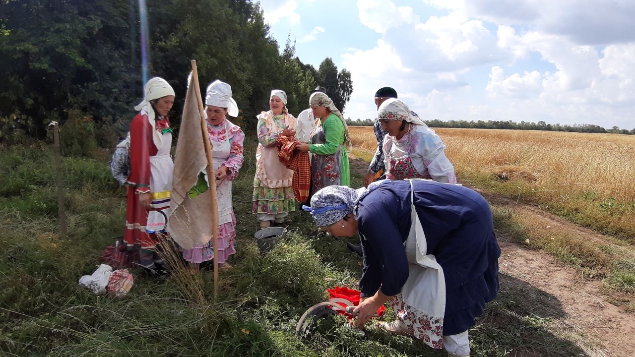Праздник Первого Снопа прошёл в селе Подгорный Байлар