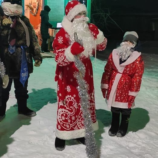 Новый год в Тегермянче провели при поддержке спонсоров