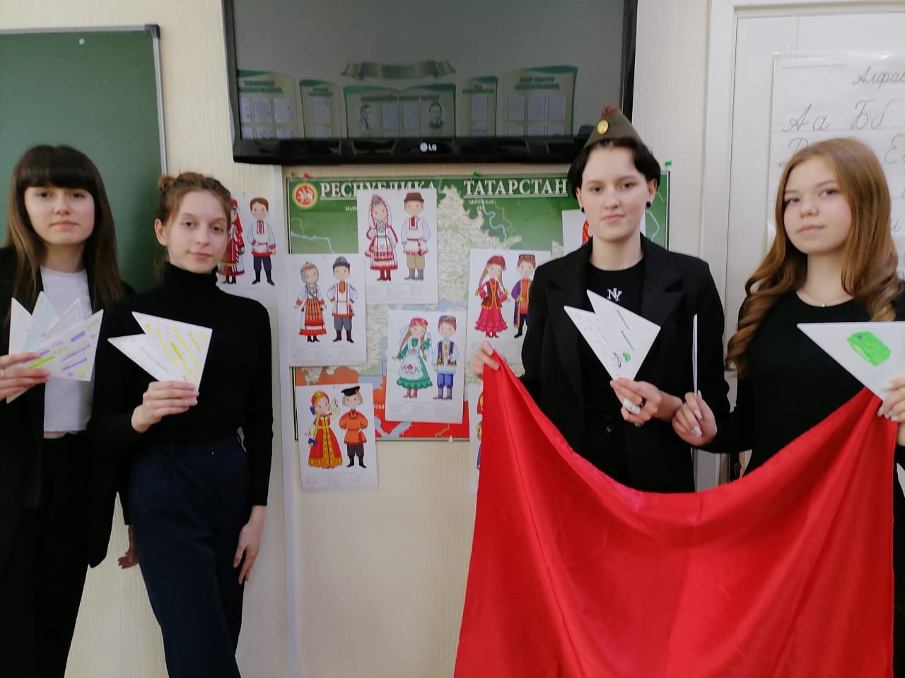 Студенты Мензелинского педагогического колледжа присоединились ко Дню единых действий
