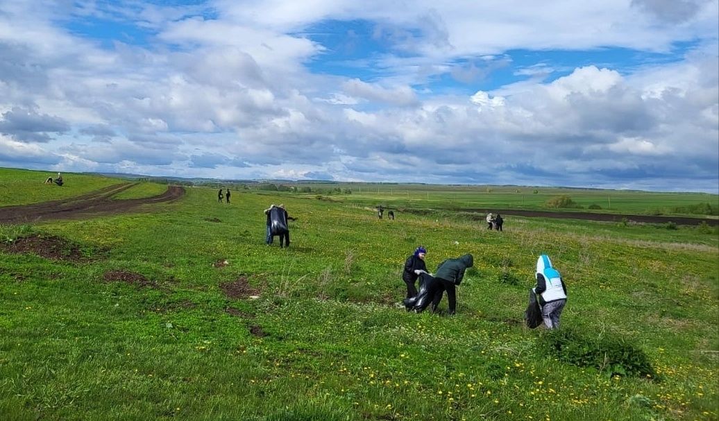 В Урусовском сельском поселении состоялась акция "Чистый берег"
