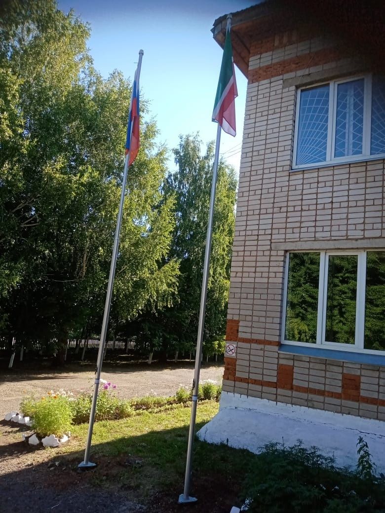 С начала учебного года в школах поднятие Российского и Татарстанского флагов станет традицией