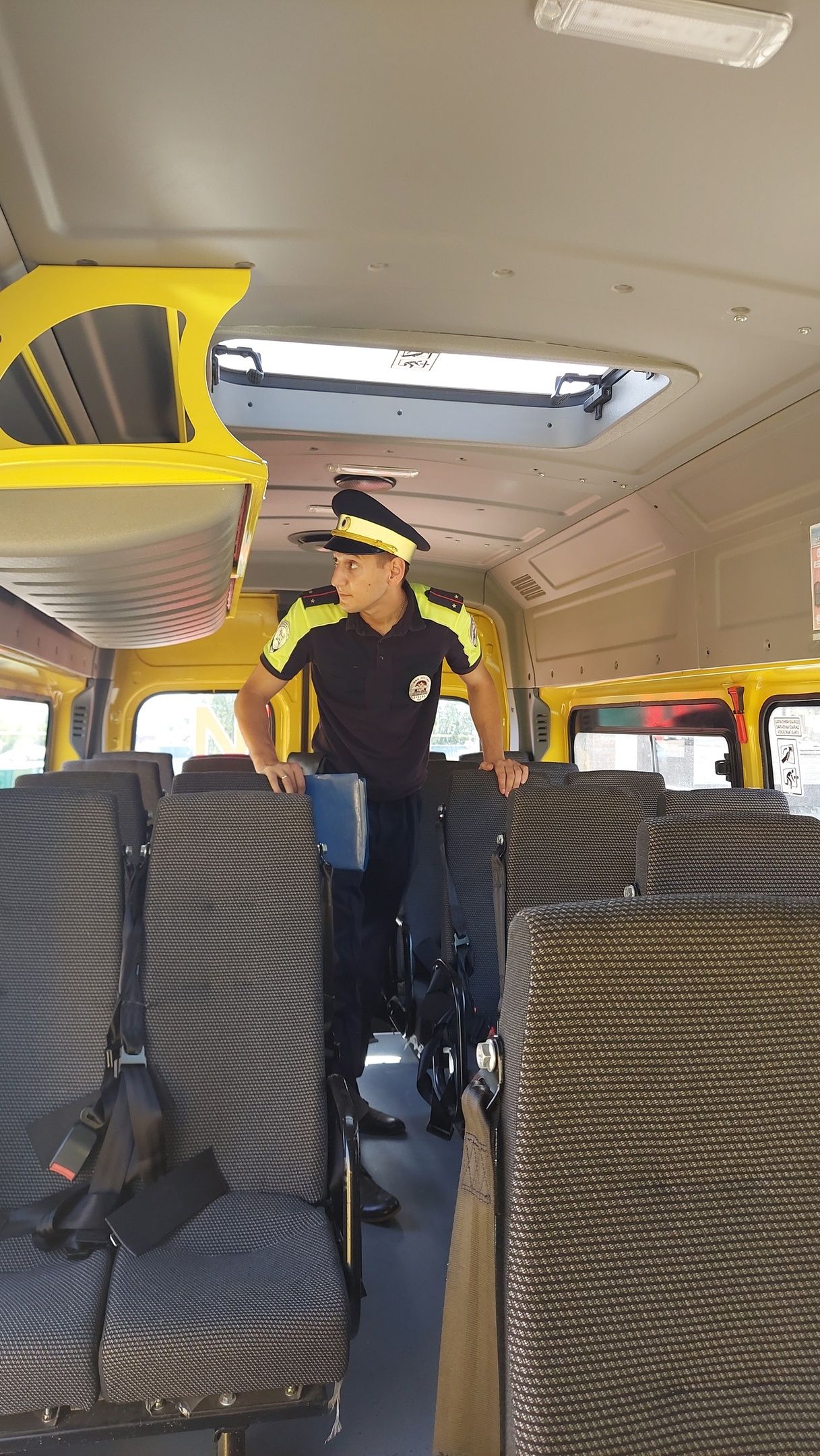 В Мензелинске проверили школьные автобусы к готовности к перевозкам детей