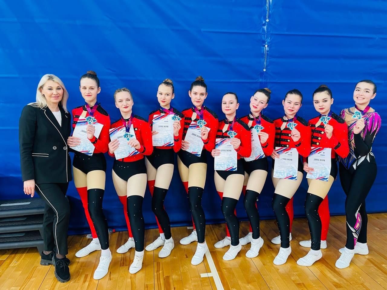 Мензелинские гимнастки защитили честь Татарстана