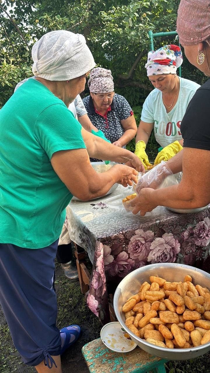 Приготовили чак-чак для бойцов СВО