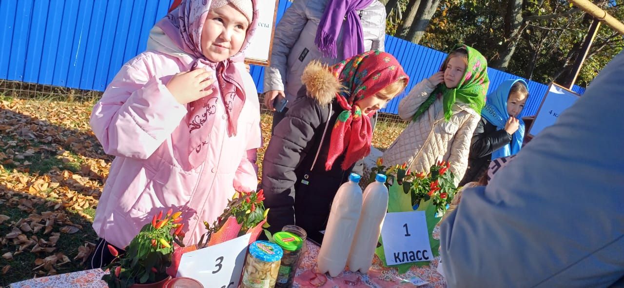 В Калтаковской СОШ прошла ярмарка в поддержку участников СВО