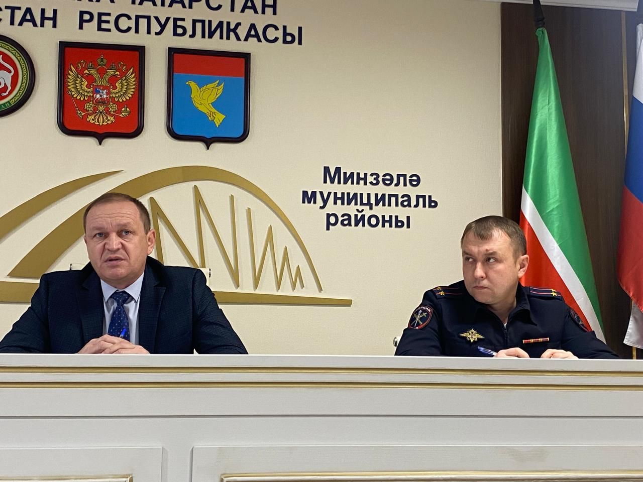 В Мензелинске прошло внеочередное заседание комиссии по безопасности дорожного движения