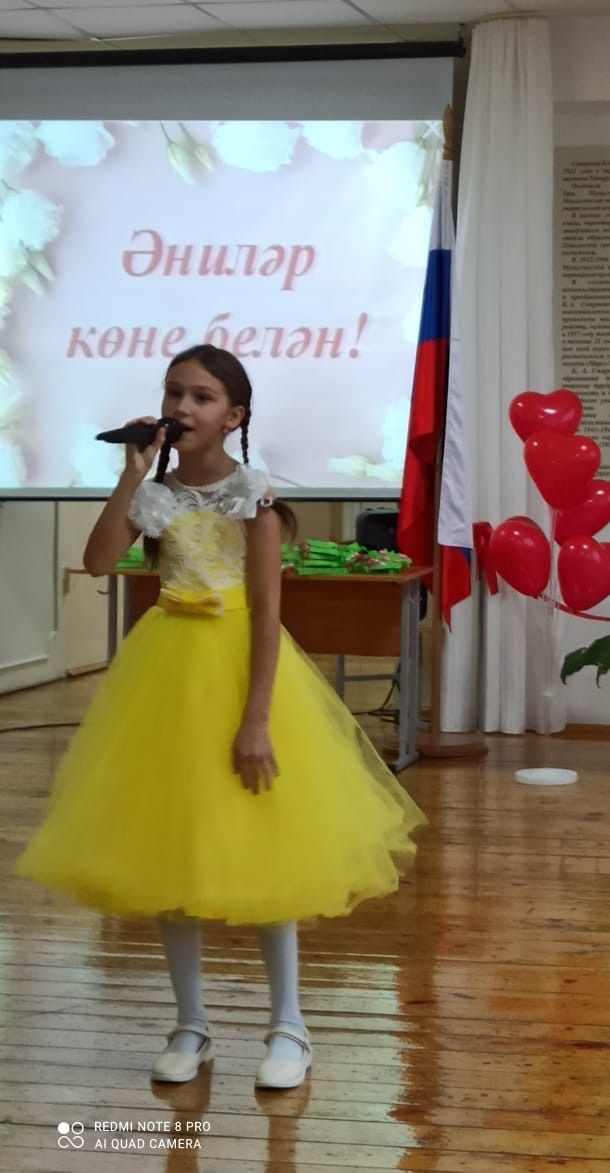 В Тат.Мушугинской школе 7 детей показали концерт длительностью в час