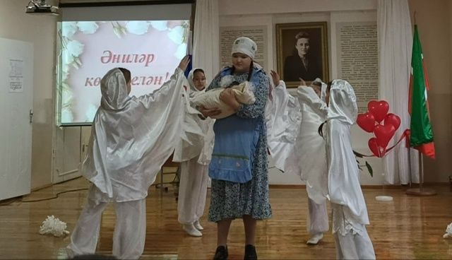 В Тат.Мушугинской школе 7 детей показали концерт длительностью в час