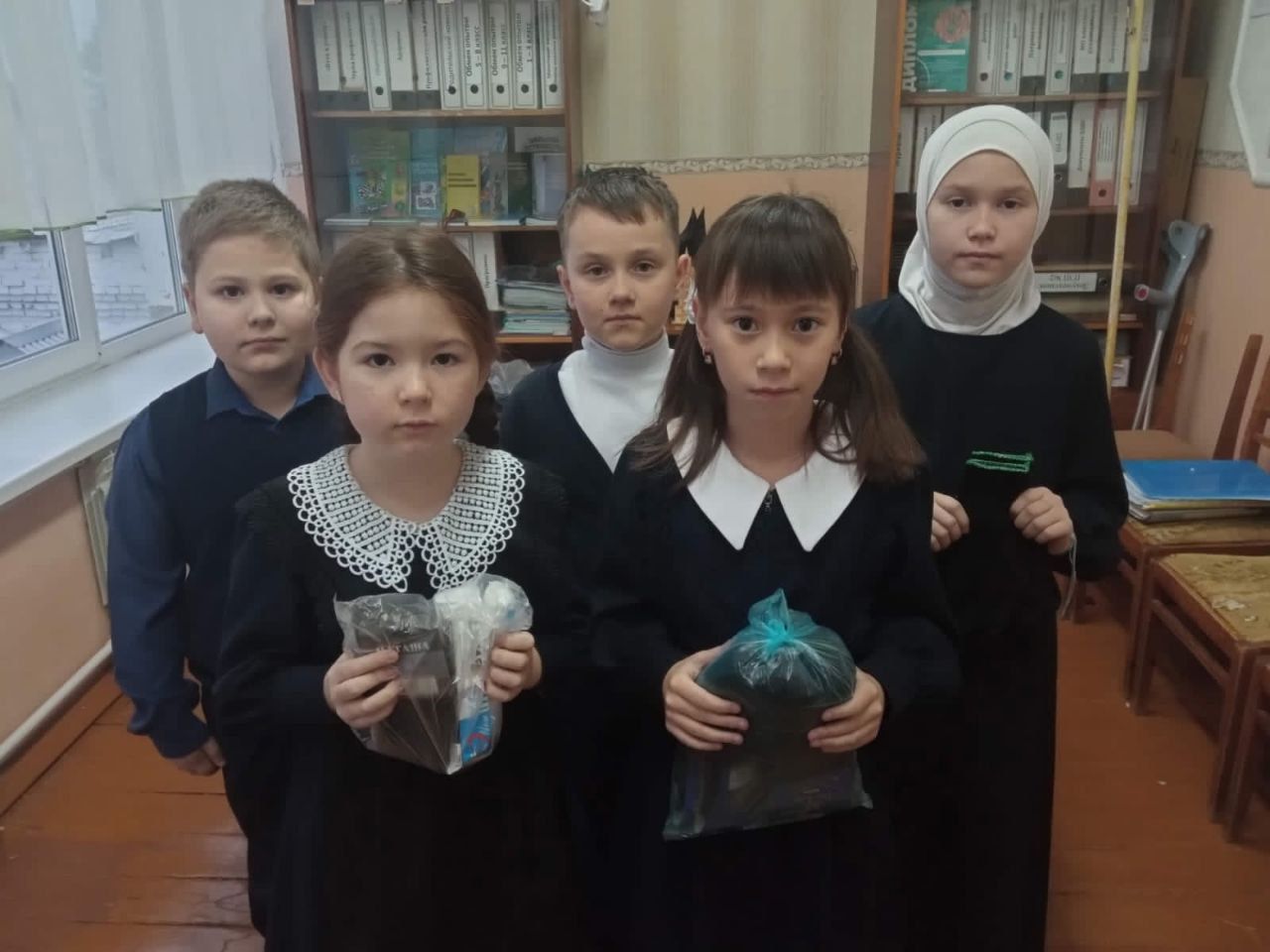 Кузембетьевская школа проявила единство в поддержке военнослужащих
