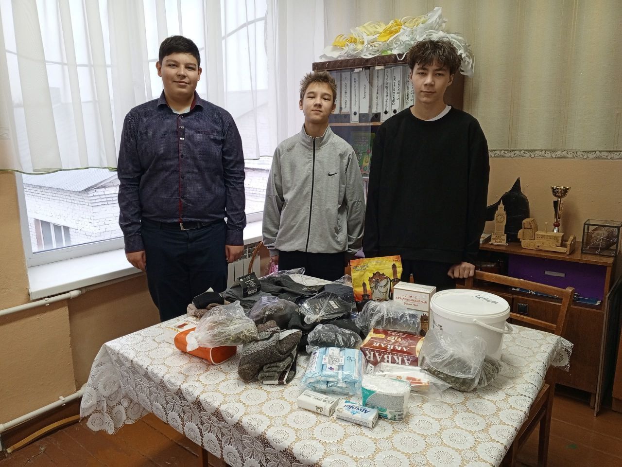 Кузембетьевская школа проявила единство в поддержке военнослужащих