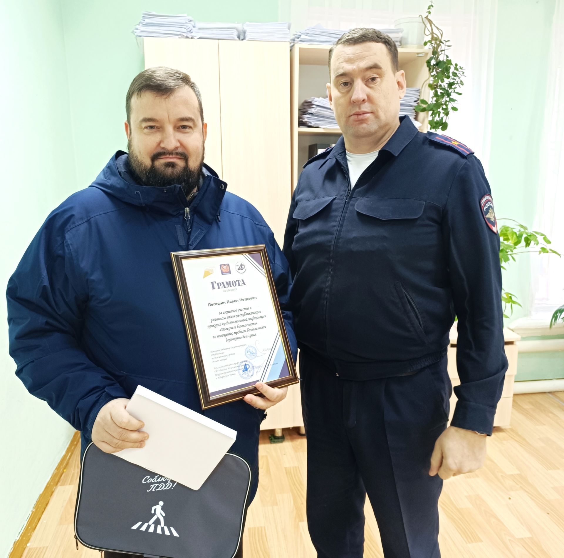 СМИ Мензелинского района — на страже дорожной безопасности