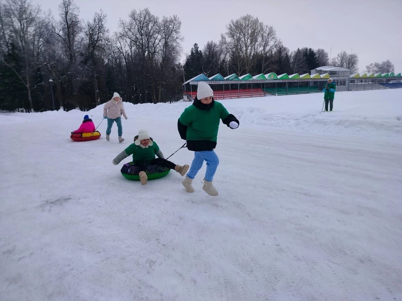 В Мензелинске прошла  Зимняя Спартакиада среди работников общеобразовательных учреждений района