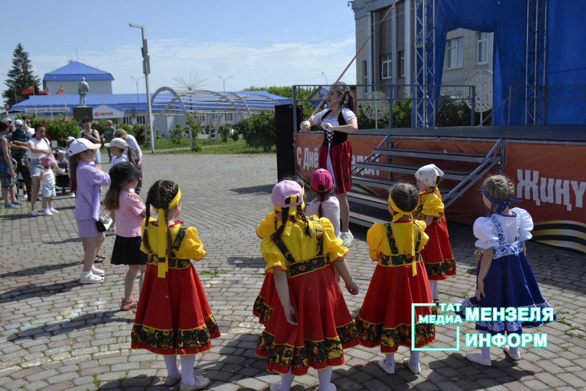 День защиты детей в Мензелинске
