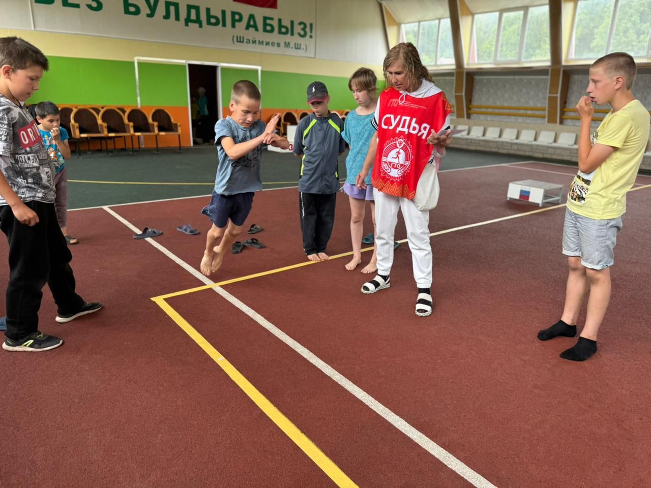 В детском оздоровительном лагере «Полянка» состоялся праздник спорта