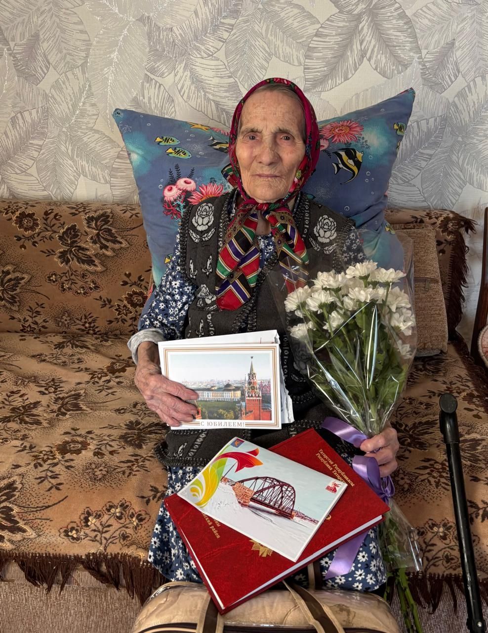 Трудовой подвиг длиною в 95 лет: Васига Султангареева отмечает юбилей