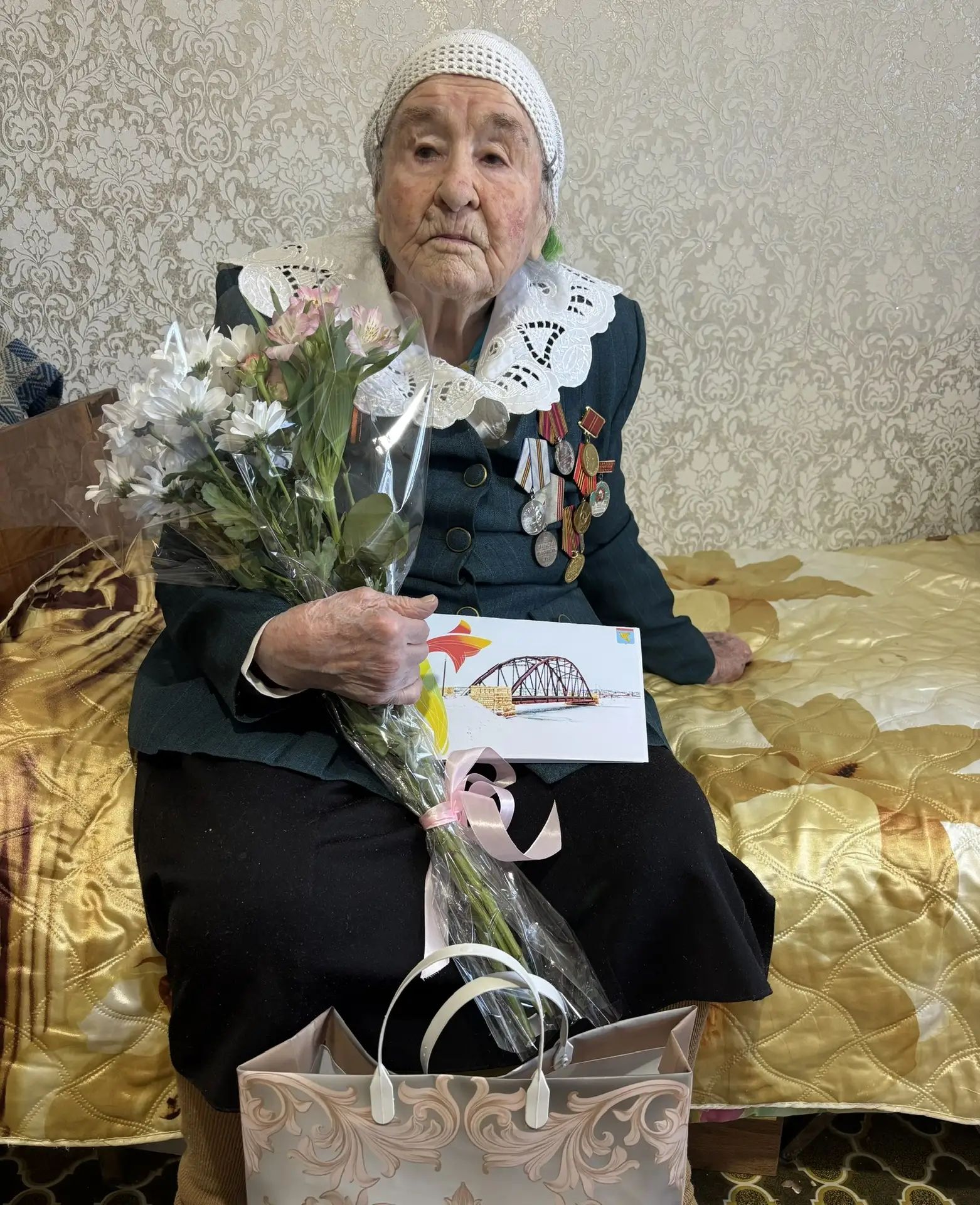 Труженица тыла Раиса Аглеева отпраздновала 96-летие