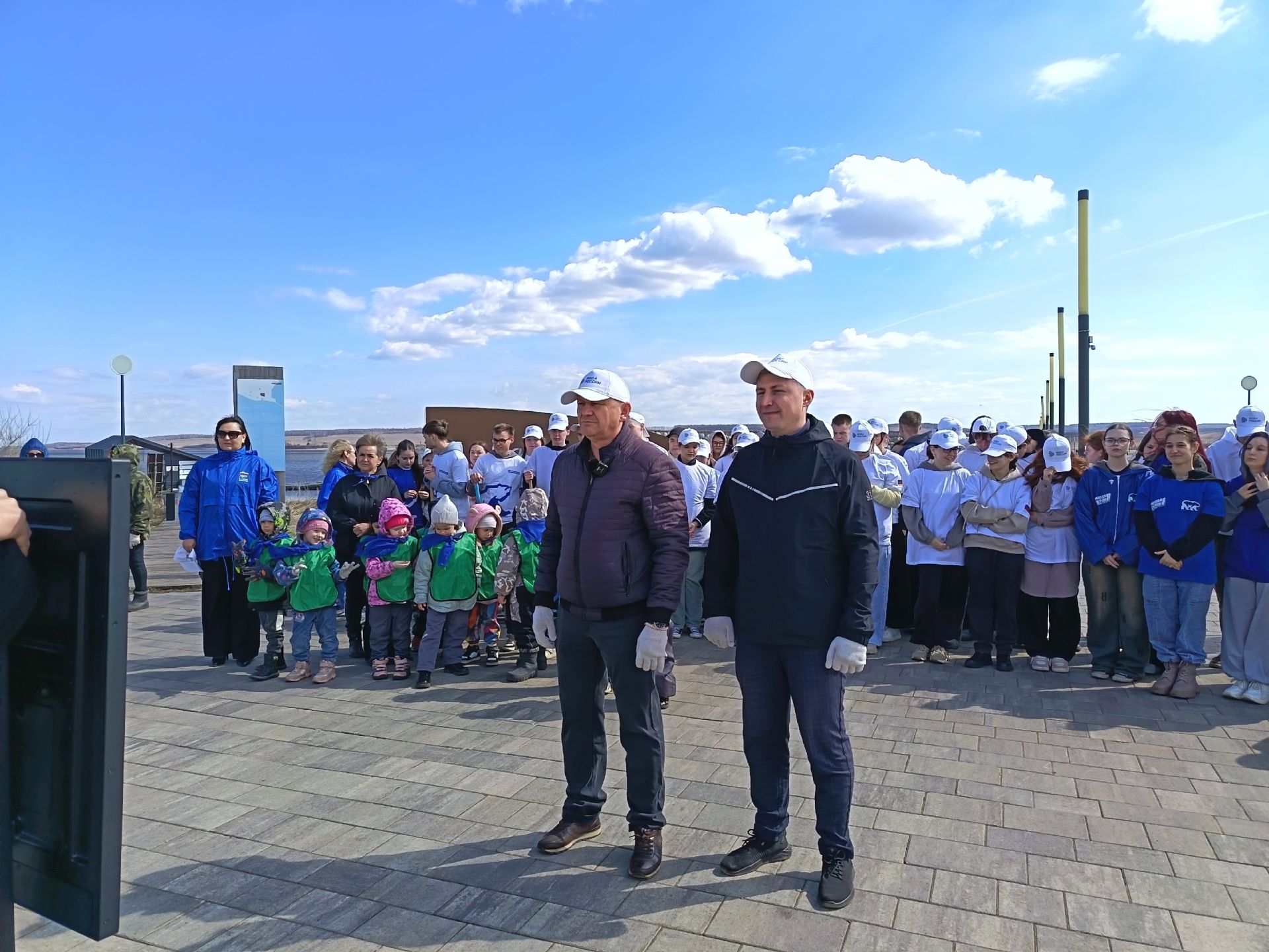 Мензелинский район поприветствовал участников всероссийской акции «Вода России» по телемосту