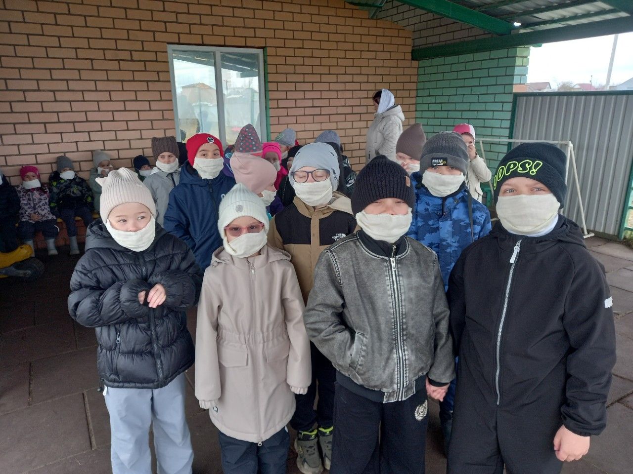 В детском саду «Шатлык» прошли учения по пожарной безопасности