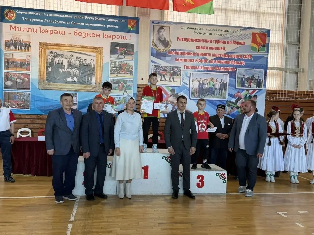 Егор Юнзель занял первое место в Сарманове