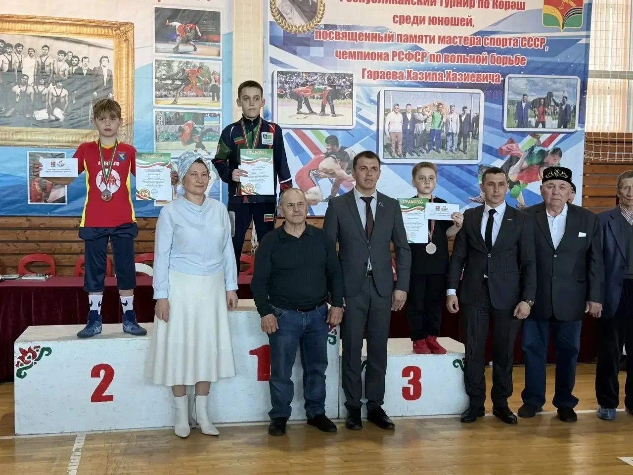 Егор Юнзель Сарманда беренче урын алды