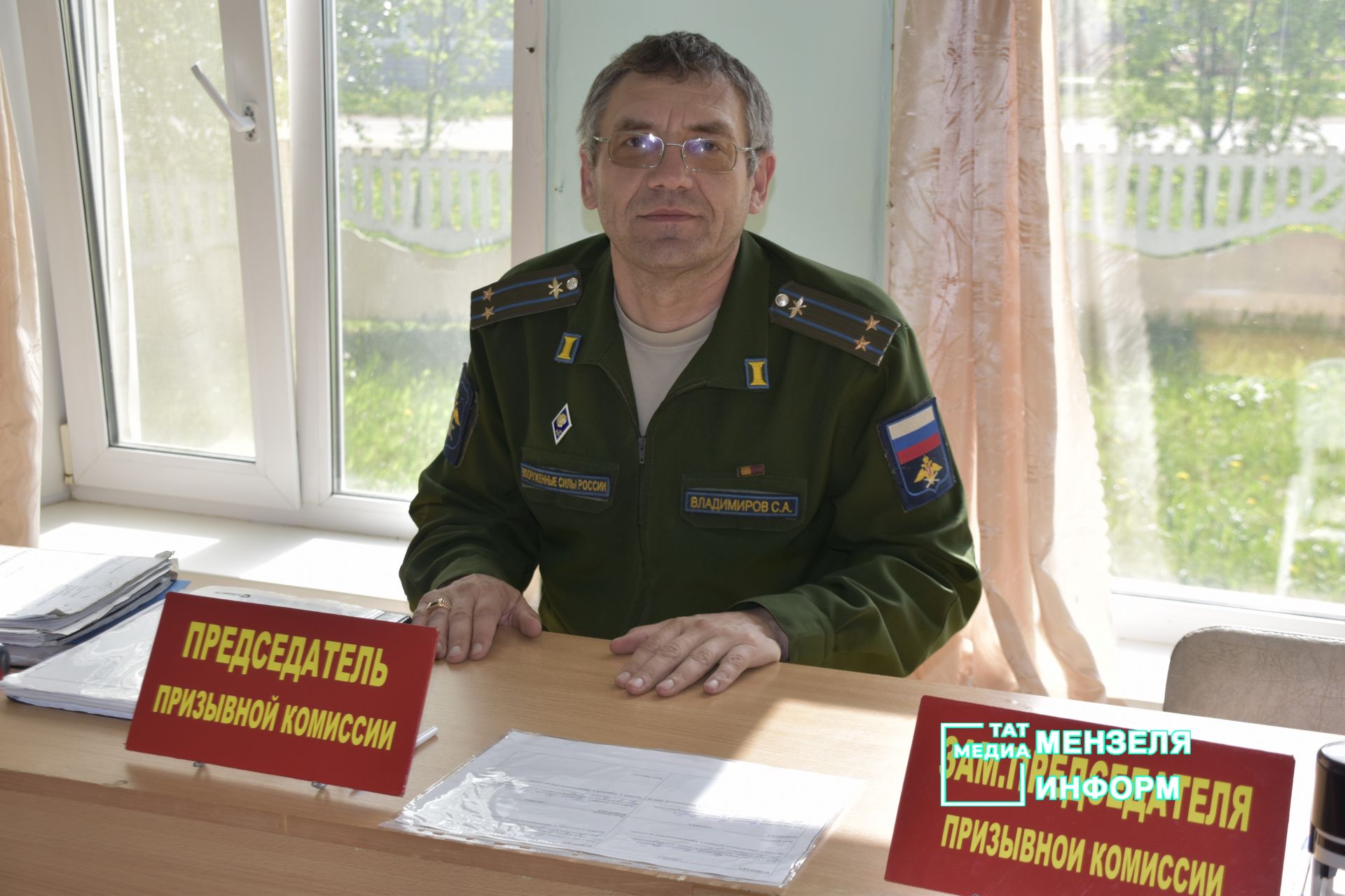 В Мензелинске продолжается призывная кампания