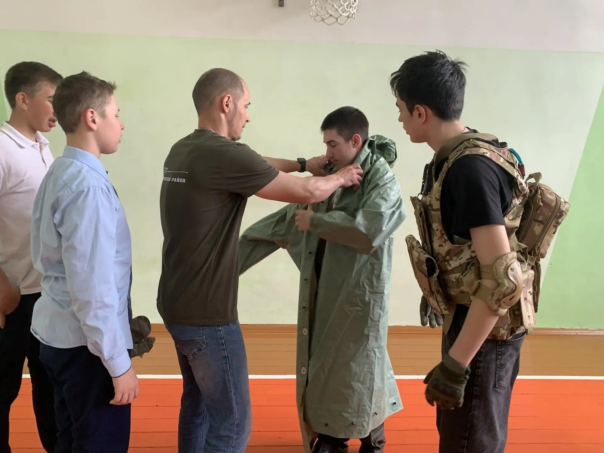 Трехдневные учебные сборы в Подгорнобайларской школы: первый шаг к защите Родины