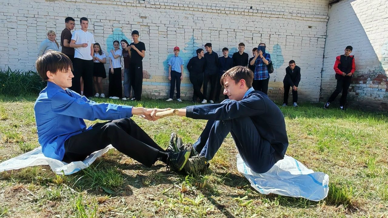В Мензелинске организовали праздник для школьников по мотивам Сабантуя