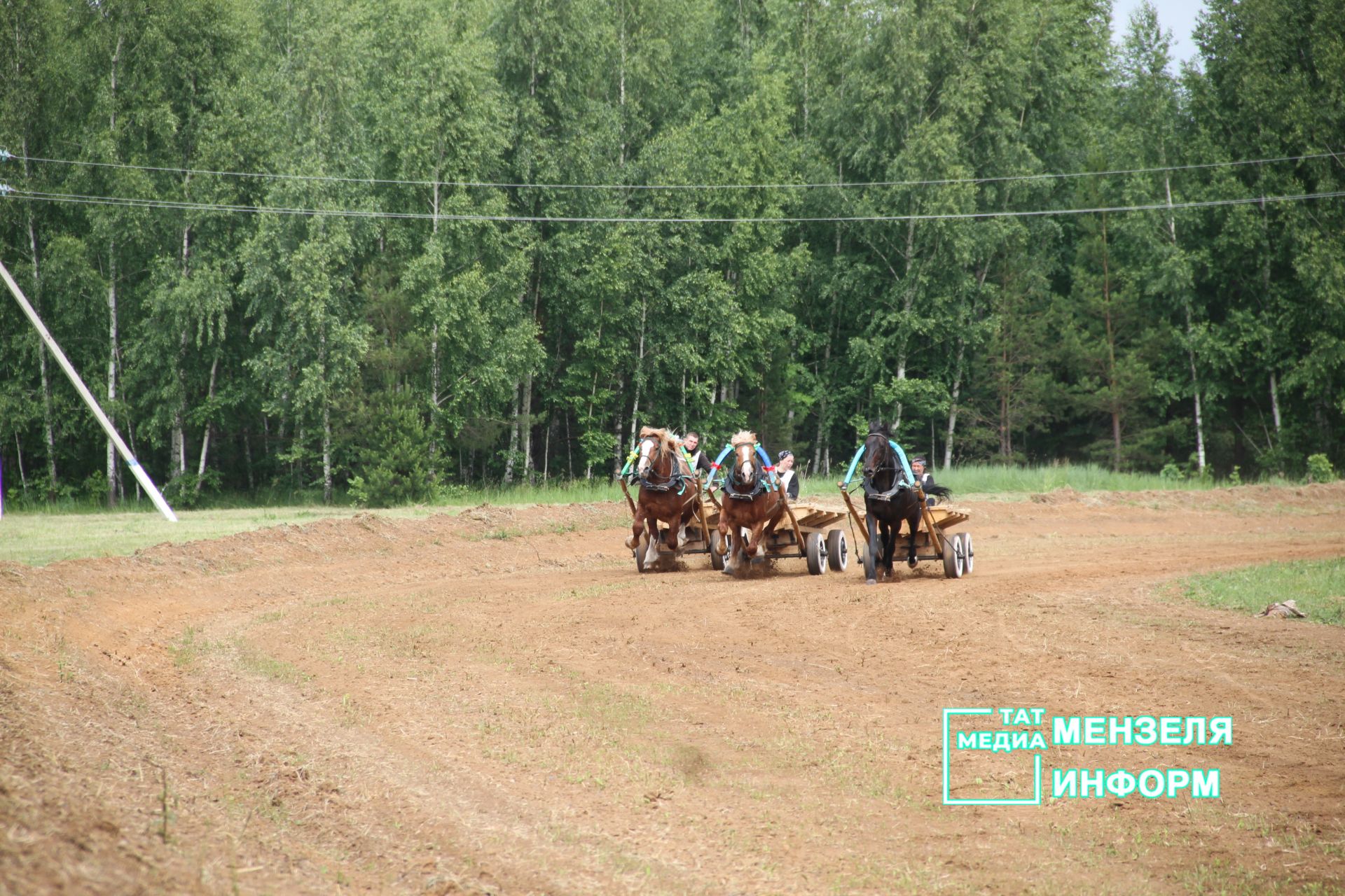 Мгновения Сабантуя в Мензелинске