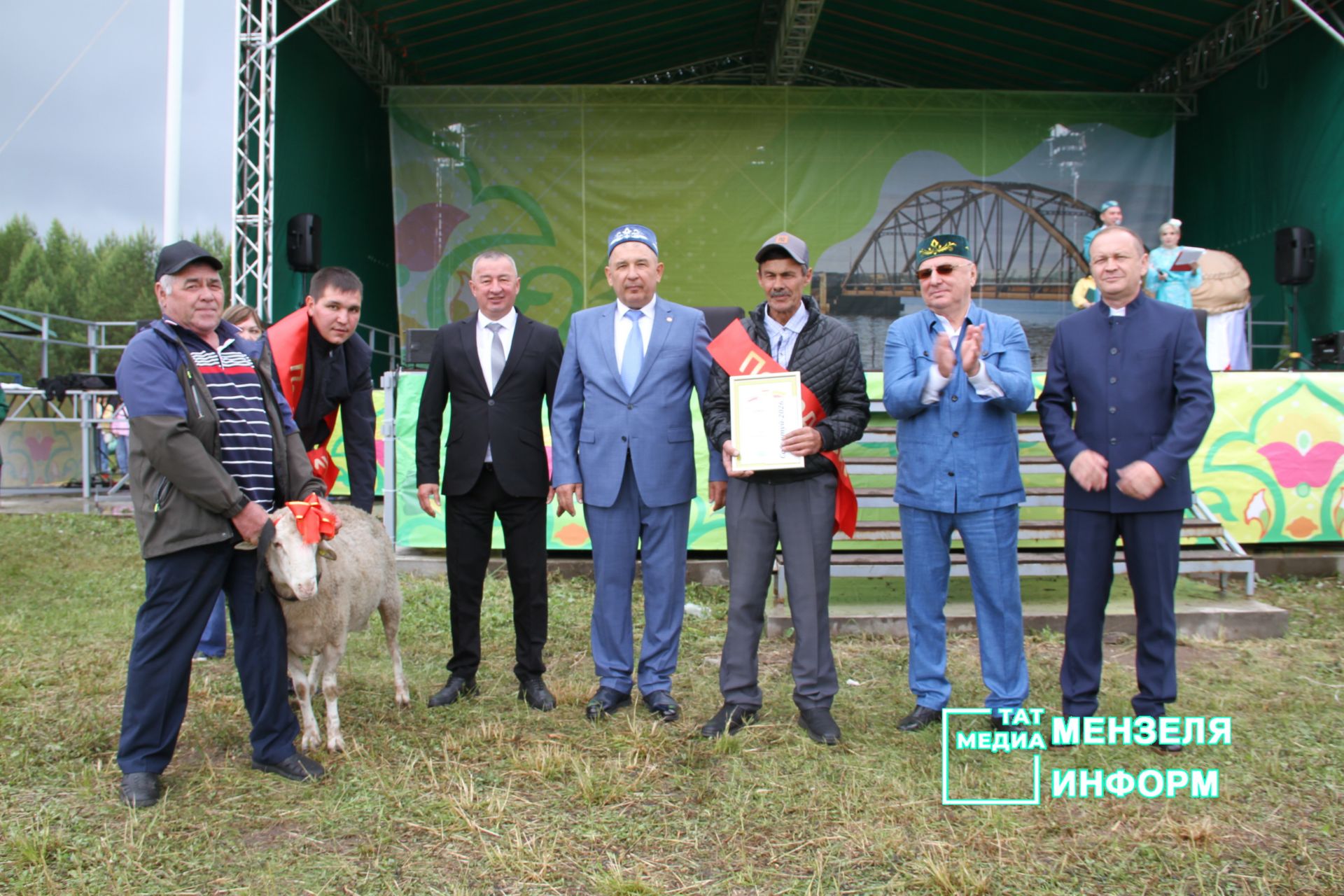 Мгновения Сабантуя в Мензелинске