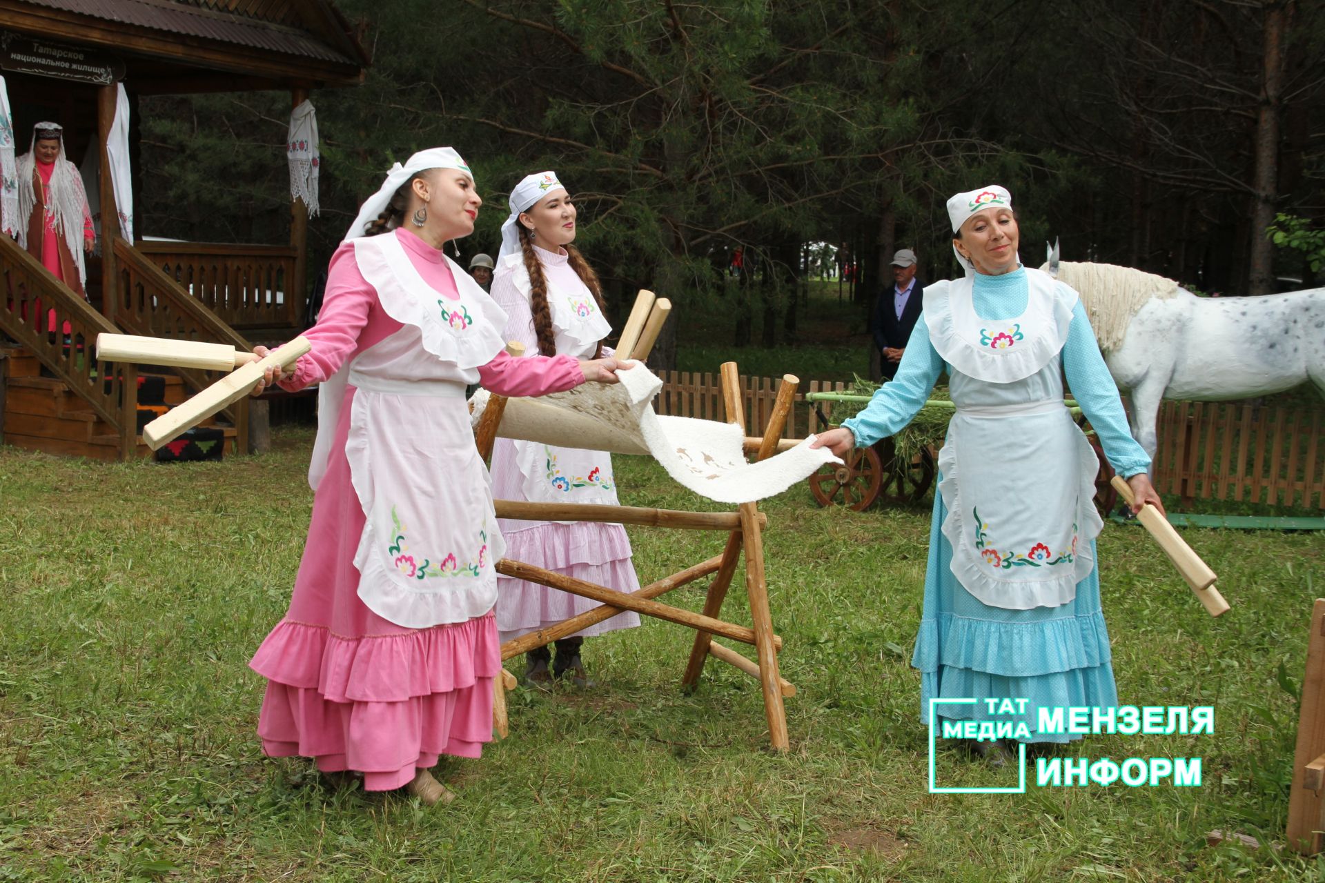 Мгновения Сабантуя в Мензелинске