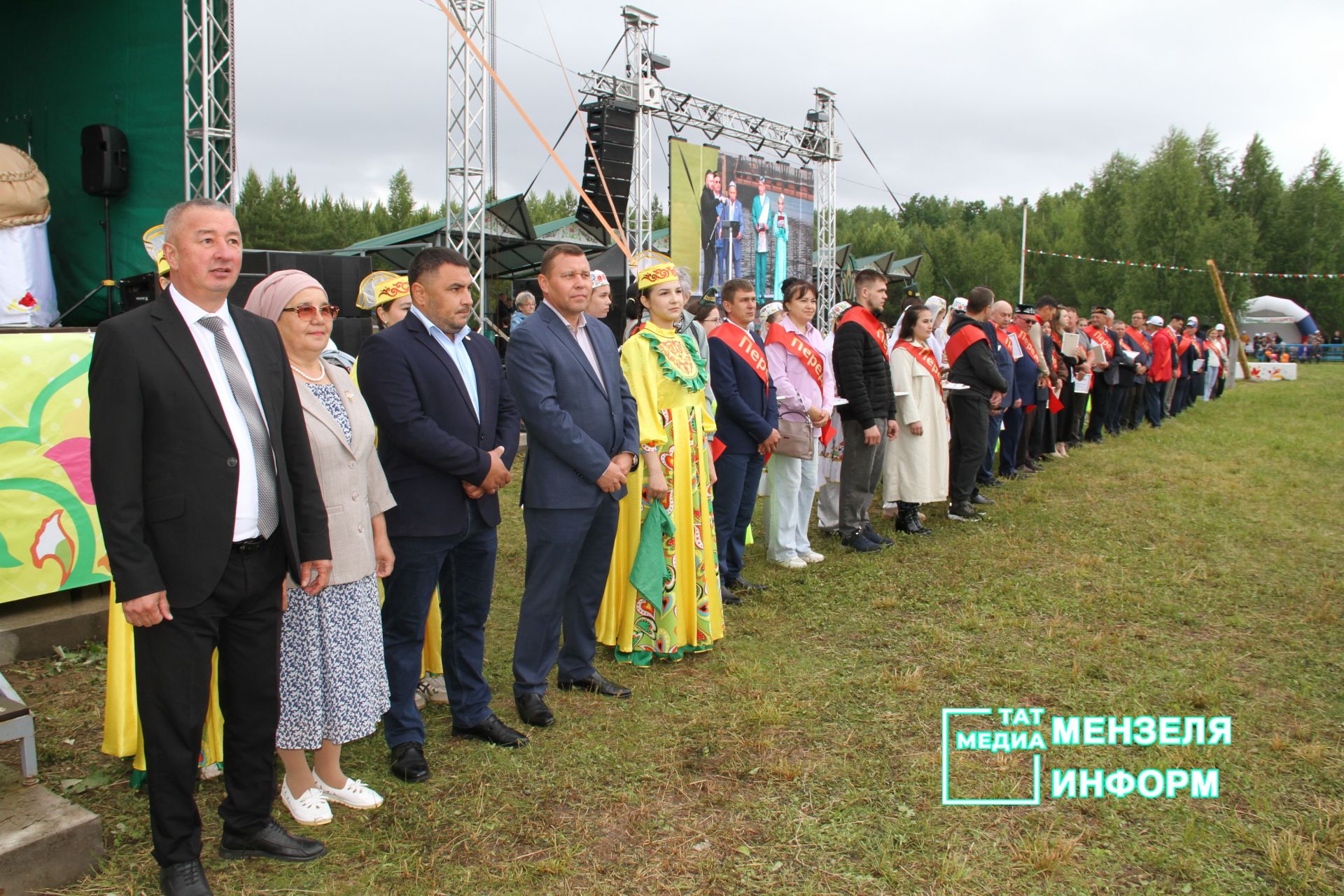 Мгновения Сабантуя в Мензелинске