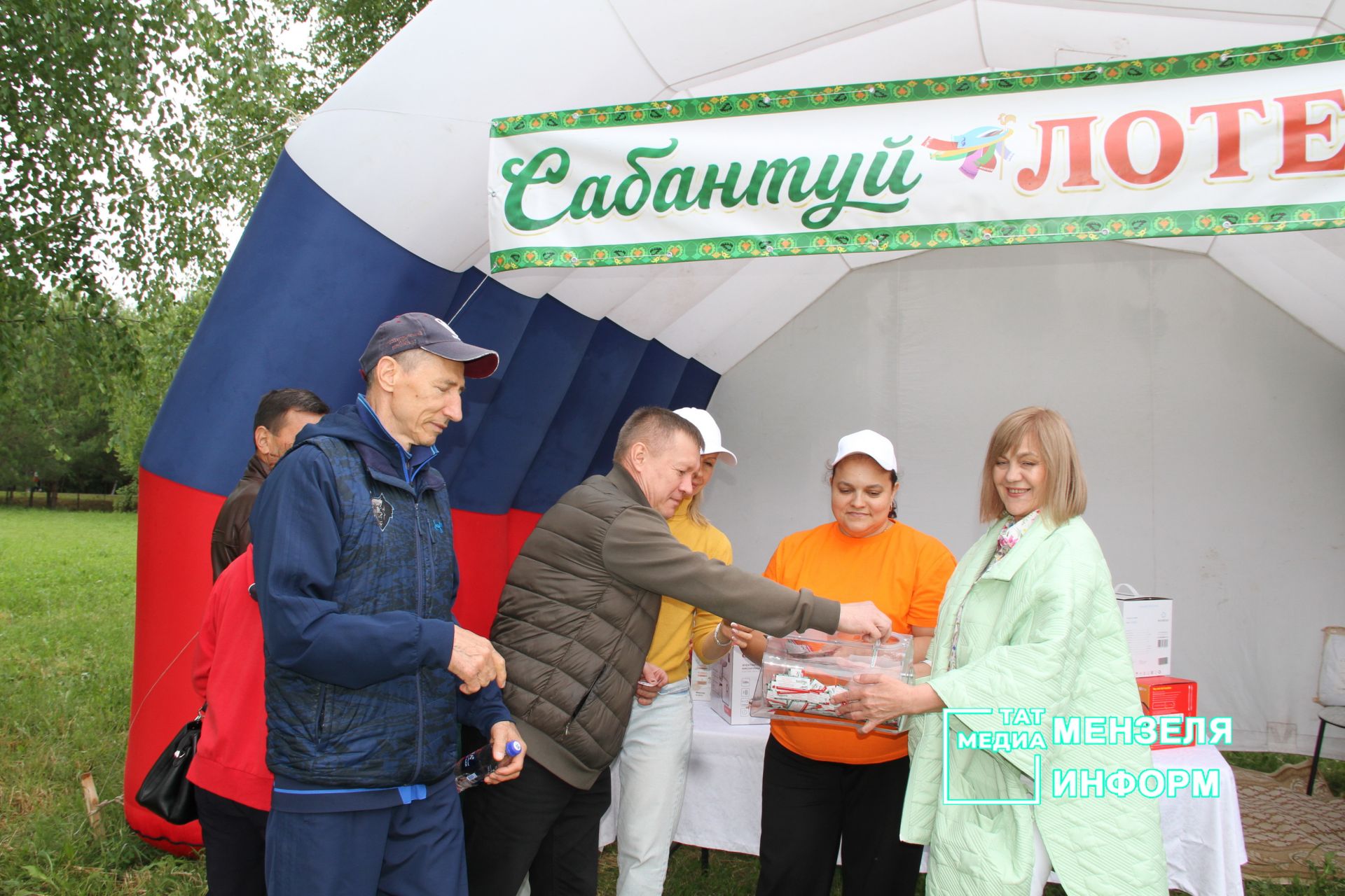 Мгновения Сабантуя в Мензелинске