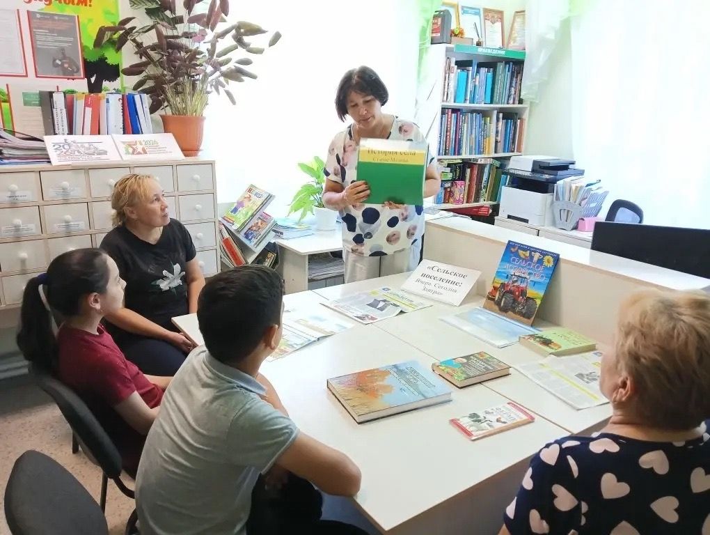 В селе Старое Мазино читателей ознакомили с историей малой родины