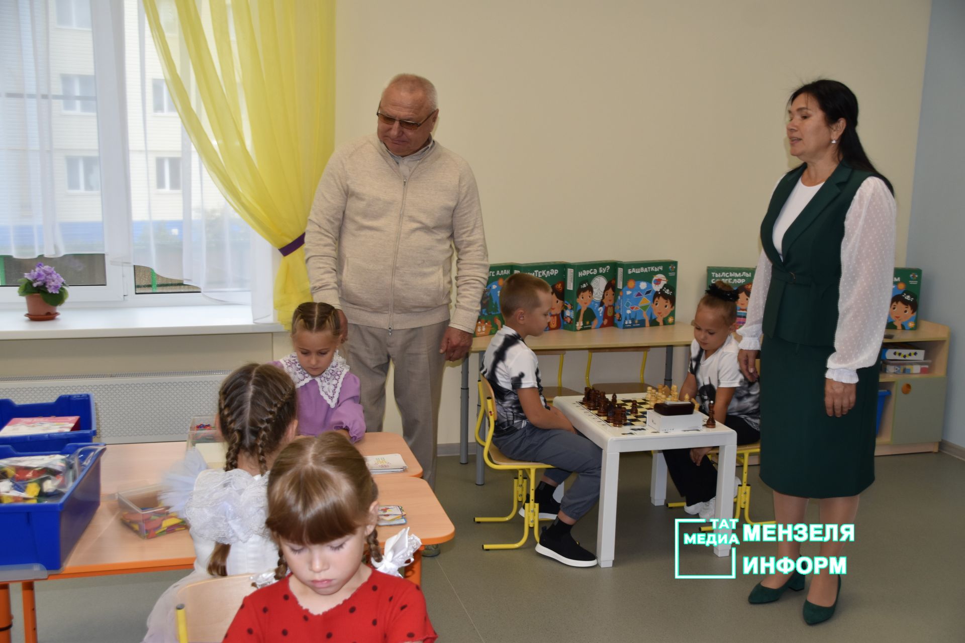 В Мензелинске открыли обновленный детский сад «Алтынчэч»