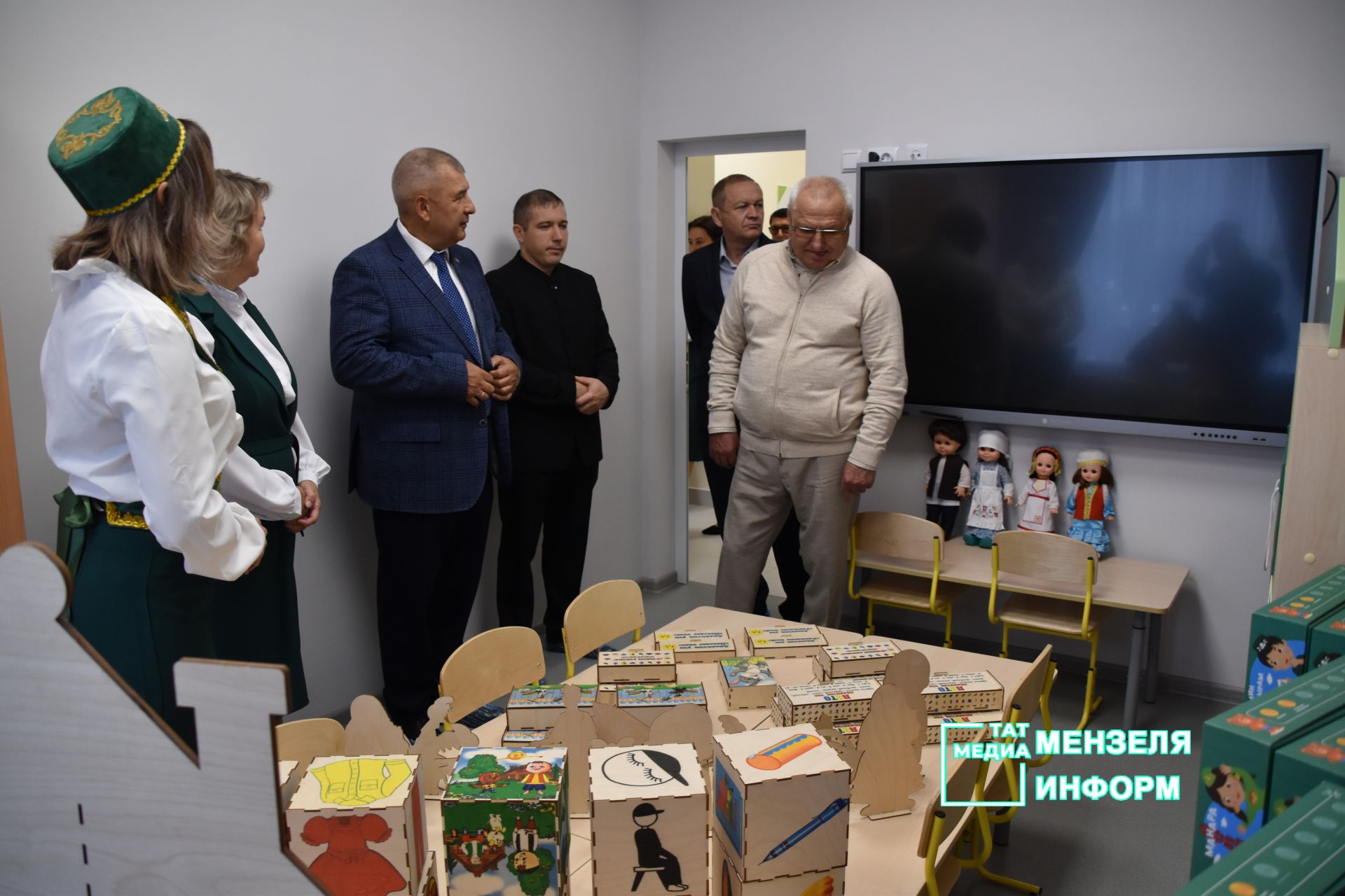 В Мензелинске открыли обновленный детский сад «Алтынчэч»